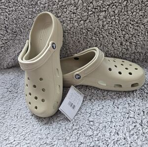 Crocs UNISEX Classic Bone White Relaxed Fit
